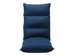Poltrona|vidaxl Colchão dobrável tecido Azul