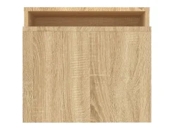 Mesa De Centro|vidaxl Conj. mesas centro 100x48x40cm deriv. madeira carvalho sonoma Natural claro