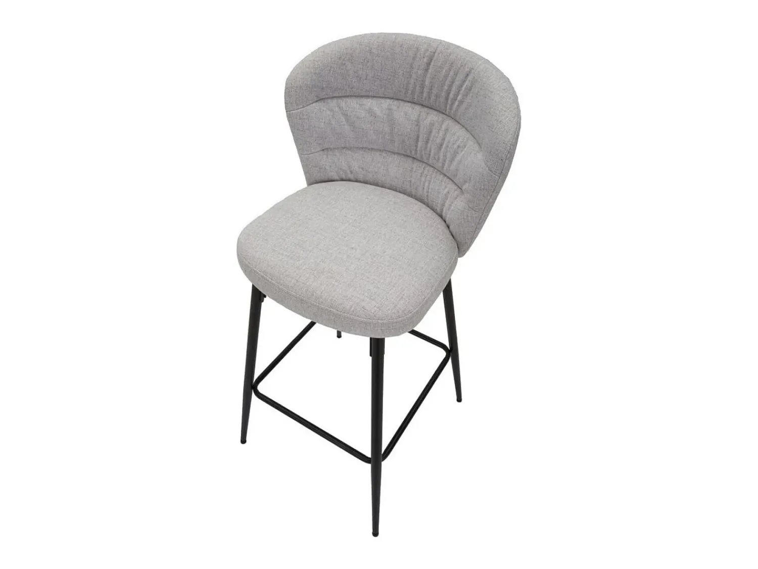 Banco| Conjunto de 2 Bancos Altos VKH432, , 52x59x108 cm, Kendra Home Cinzento