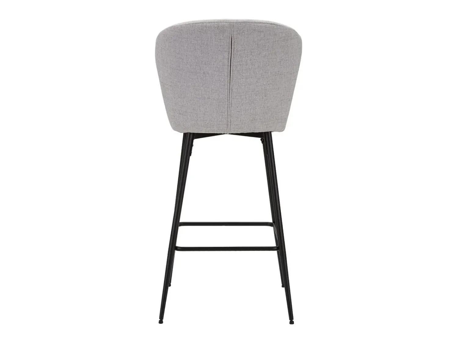 Banco| Conjunto de 2 Bancos Altos VKH432, , 52x59x108 cm, Kendra Home Cinzento