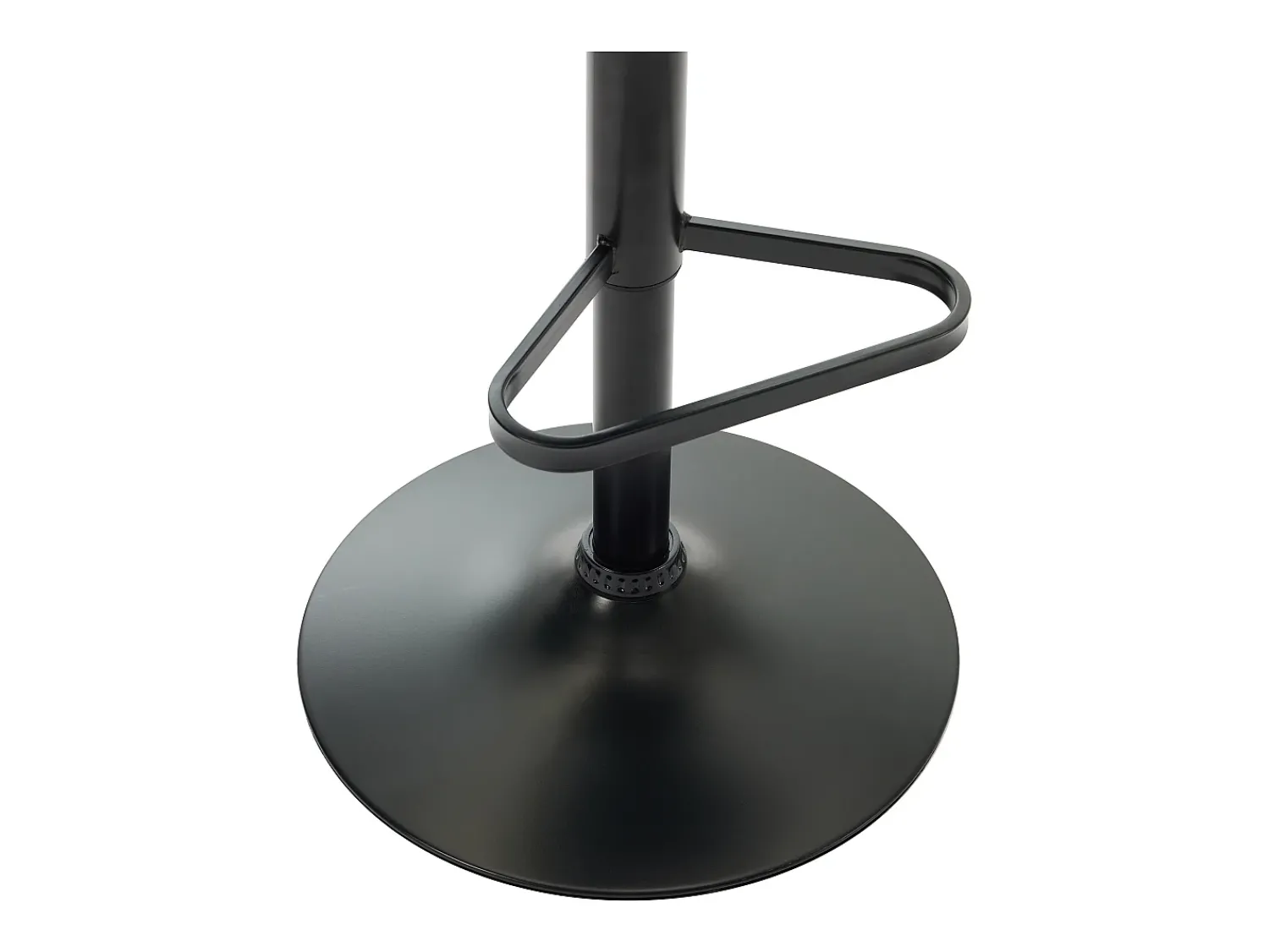 Banco*Vente-unique Conjunto de 2 bancos altos em veludo e metal preto cor - DORALIZ Terracota