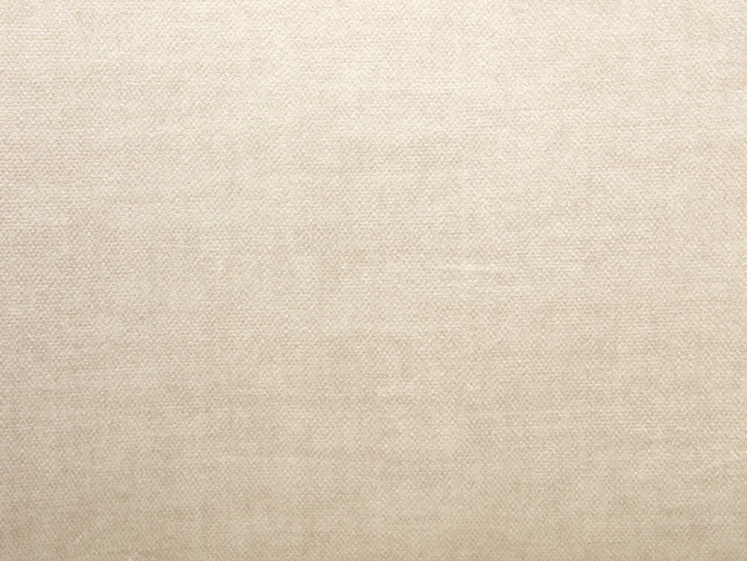 Banco*Vente-unique Conjunto de 2 banquetas de bar em tecido e metal - e branco - CARSTEN Creme