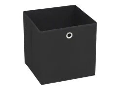 Acessórios De Arrumação*vidaxl Conjunto de 4 Caixas de Arrumação em TNT 32x32x32cm Preto