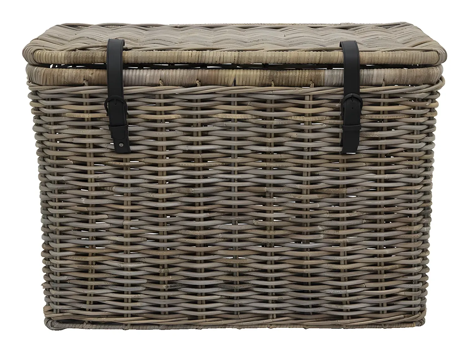 Acessórios De Arrumação*OZAIA Conjunto de 2 malas de arrumação em kubu NEFTA - C80 x L45 x A55 cm e C70 x L35 x A45 cm Cinzento