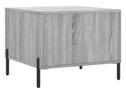 Mesa De Centro| Conjunto de 2 Mesas de Centro | Mesa de apoio | Mesa de café 50x50x40 cm madeira proc. sonoma cinza Cinzento