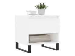 Conjunto de 2 Mesas de Centro | Mesa de apoio | Mesa de café 50x46x50cm deriv. madeira brilhante^ Mesa De Centro