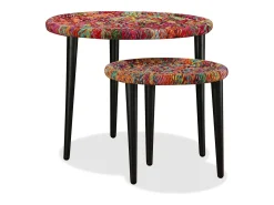 Mesa De Centro* Conjunto de 2 Mesas de Centro | Mesa de apoio detalhes chindi Multicor