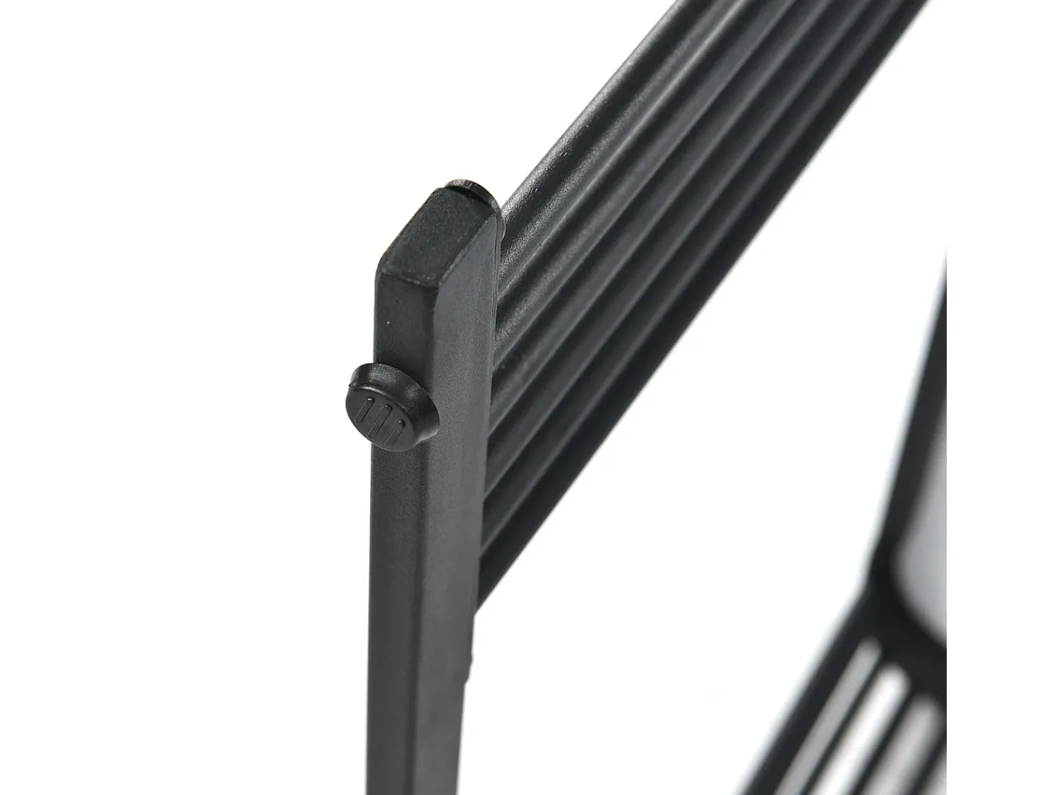 Hauss Spole Conjunto de 2 mesas de centro empilháveis com padrão de mármore e espaço de arrumação - e branco^ Mesa De Centro