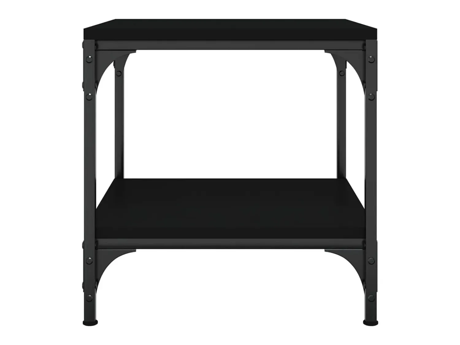 Conjunto de 2 Mesas de Centro | Mesa de apoio | Mesa de café 40x40x40 cm derivados de madeira^ Mesa De Centro