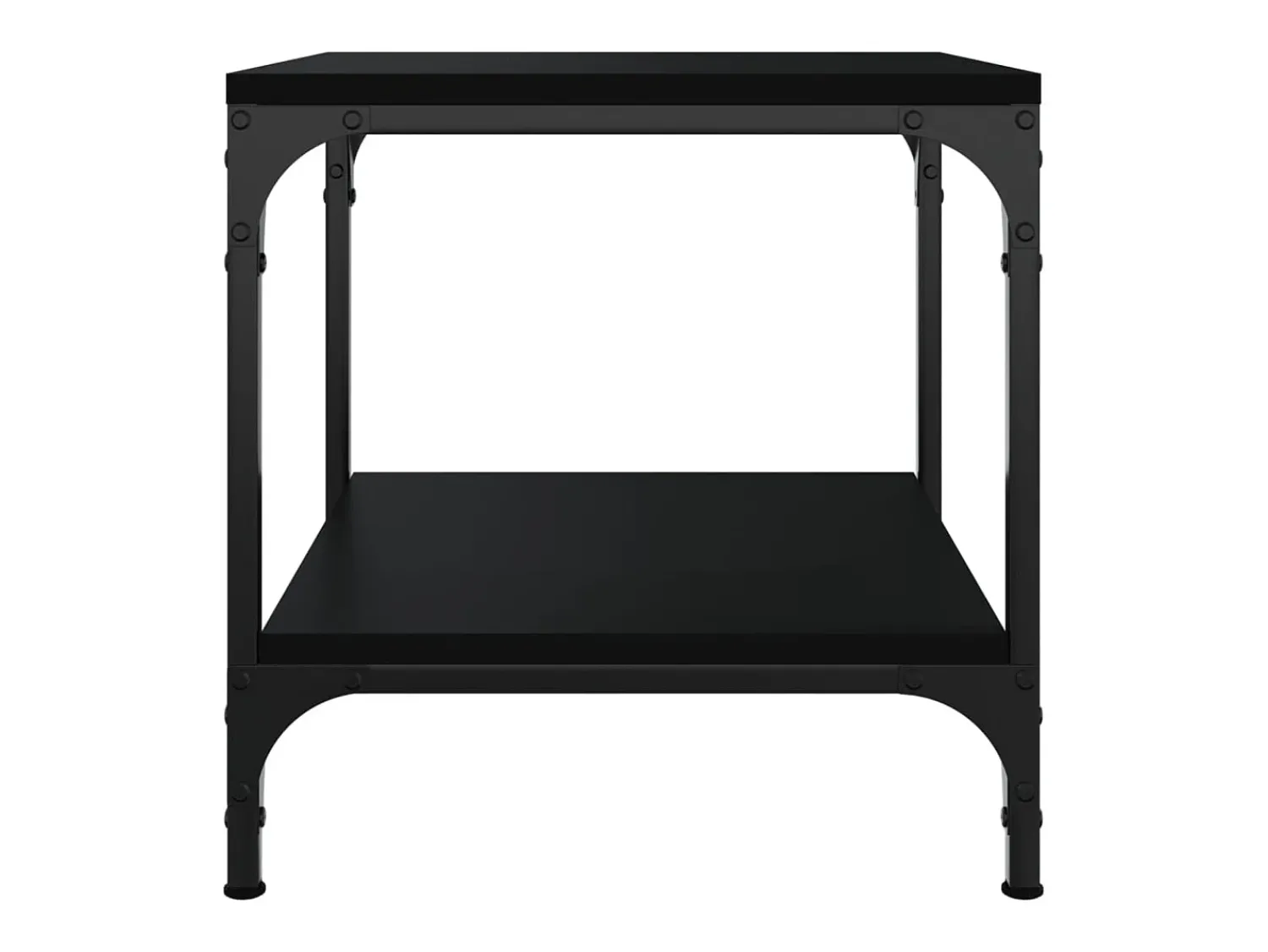 Conjunto de 2 Mesas de Centro | Mesa de apoio | Mesa de café 40x40x40 cm derivados de madeira^ Mesa De Centro