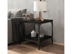 Conjunto de 2 Mesas de Centro | Mesa de apoio | Mesa de café 40x40x40 cm derivados de madeira^ Mesa De Centro