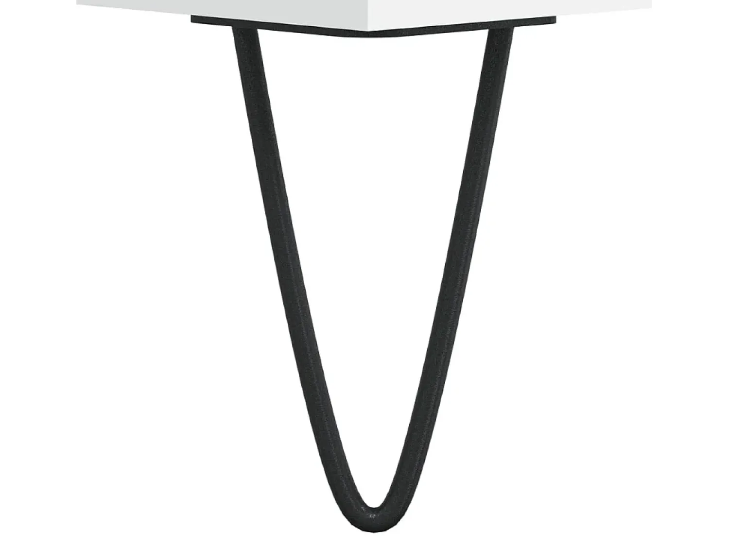 Discount Conjunto de 2 Mesas de Centro | Mesa de apoio | Mesa de café 50x46x50 cm derivados de madeira Branco