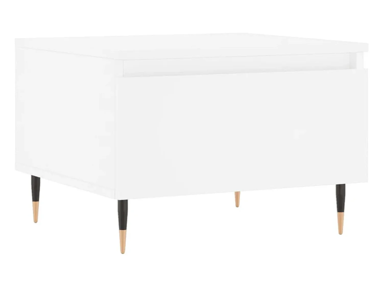 Conjunto de 2 Mesas de Centro | Mesa de apoio | Mesa de café 50x46x35 cm derivados de madeira^ Mesa De Centro