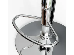 Discount Vicco Conjunto de 2 peças de banco de bar cinza 33x33x92 Cinzento