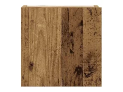 Móvel De Tv*vidaxl Conjunto de armário TV de parede 5 pcs madeira madeira velha Castanho