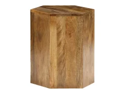Conjunto de mesas de centro 3 pcs madeira de mangueira maciça^ Mesa De Centro