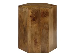 Conjunto de mesas de centro 3 pcs madeira de mangueira maciça^ Mesa De Centro