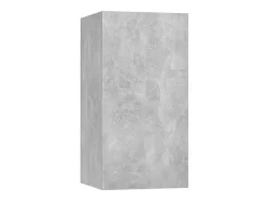 Helloshop26 Conjunto de móveis de 10 peças incluindo guarda-roupa aparador rack para TV para sala de estar/quarto/sala de TV madeira engenheirada cinza 02_0024353^ Móvel De Tv