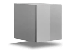 Móvel De Tv*Price Factory Conjunto de móveis de sala suspensos s da coleção CEPTo XV. 249cm, 8 móveis, com LEDs. Branco