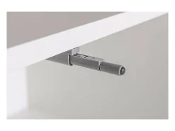 Best Price Factory Conjunto de móveis para sala de estar SWITCH XXII, design em cores e preto. Branco