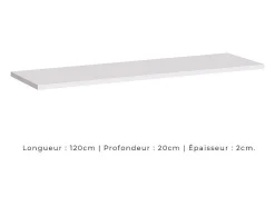 Móvel De Tv|Price Factory Conjunto de móveis para sala de estar SWITCH XXIII, cor branca brilhante. Branco
