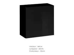 Móvel De Tv|Price Factory Conjunto de móveis para sala SWITCH III design, nas cores carvalho e preto. Acabamentos em efeito carvalho fresado e brilhante. Castanho