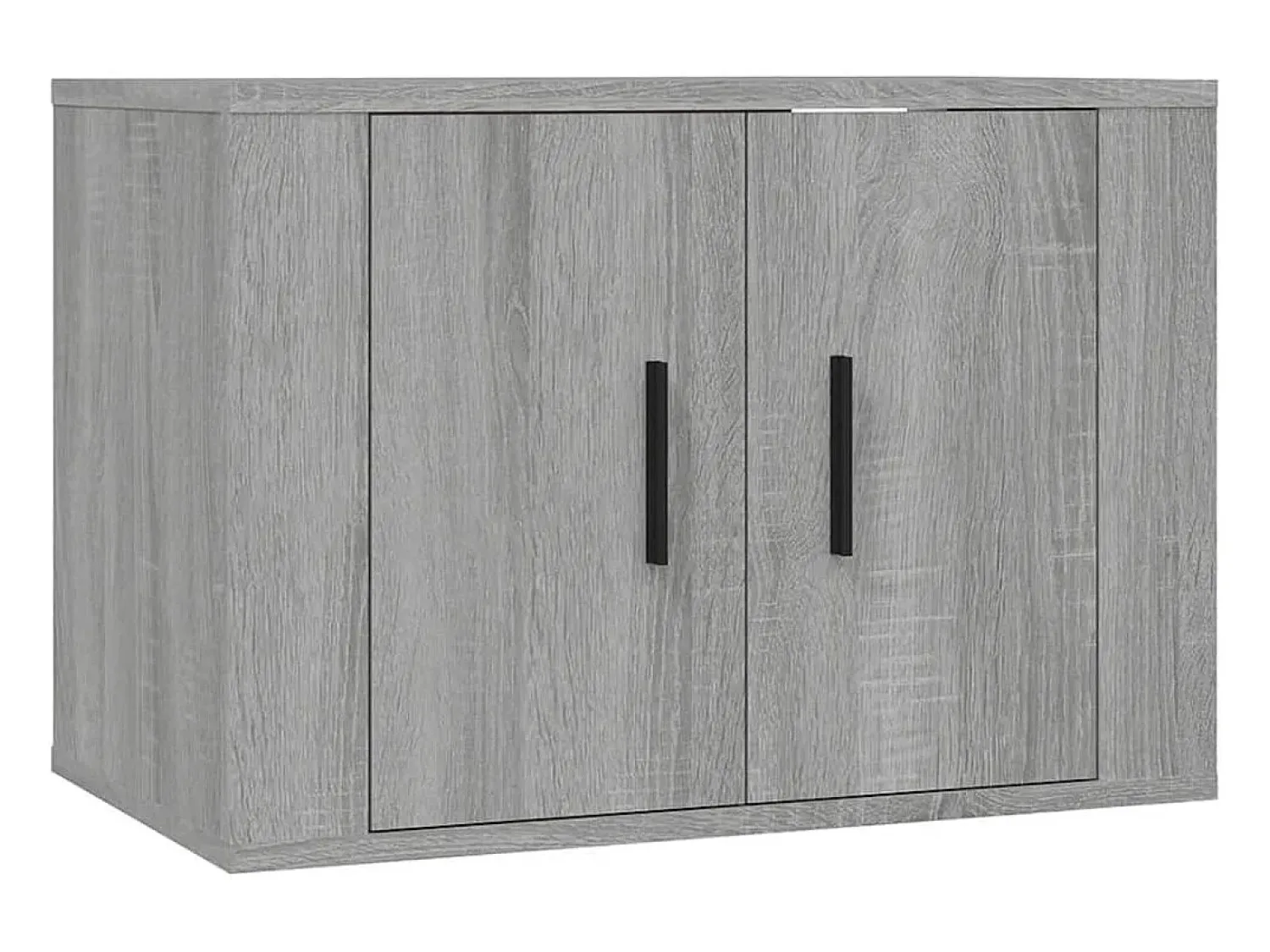 Helloshop26 Conjunto de móveis Sonoma de madeira engenheirada com 3 peças (armário aparador TV sala de estar quarto sala de TV) - 02_0024634^ Móvel De Tv