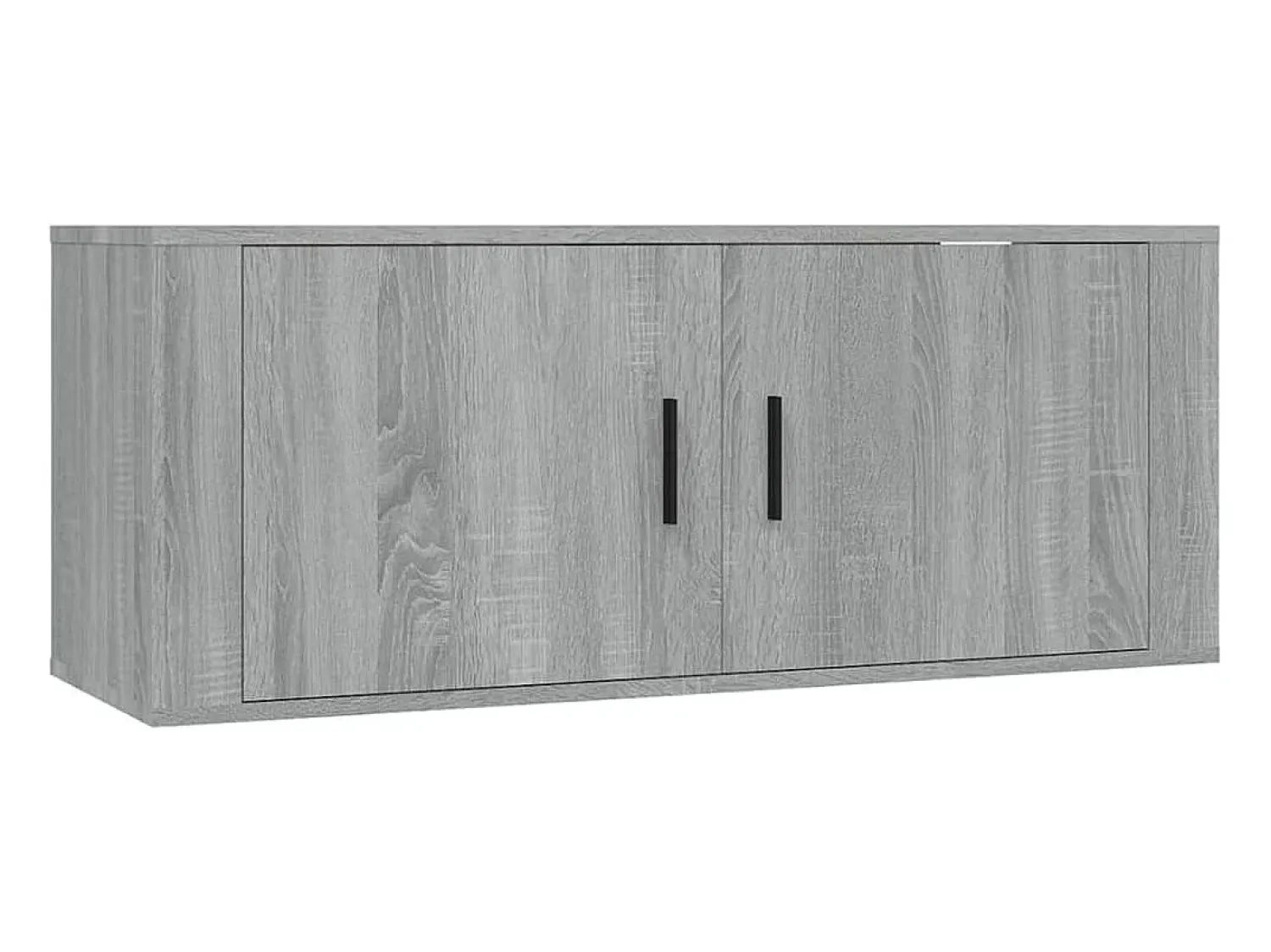 Clearance Helloshop26 Conjunto de móveis Sonoma de madeira engenheirada com 7 peças (armário aparador suporte para TV sala de estar quarto sala de TV) - 02_0025214 Castanho