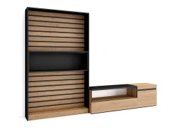 Hot Skraut Home Conjunto de móveis TV, 260x35x186cm, Para televisores até 65