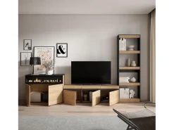 Móvel De Tv*Skraut Home Conjunto de móveis TV, 310x35x186cm, Para televisores até 65