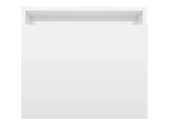 vidaxl Conjunto mesas centro 100x48x40cm contrapla. brilhante^ Mesa De Centro