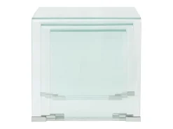 Online Conjunto mesas de encastrar 3 pcs vidro temperado Transparente