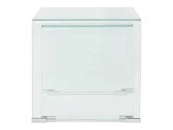 Mesa De Centro|vidaxl Conjunto mesas de encastrar 2 pcs vidro temperado Transparente