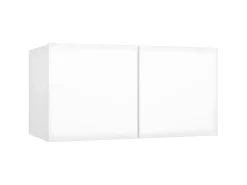 Conjunto móveis de TV 6 pcs madeira processada PT686215 Branco