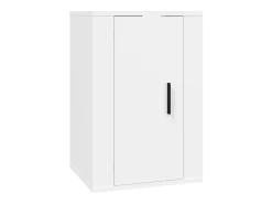 Móvel De Tv| Conjunto móveis de TV 3 pcs madeira processada PT409319 Branco