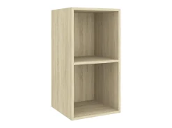 Móvel De Tv| Conjunto móveis de TV 4 pcs madeira processada carvalho sonoma PT615977 Castanho