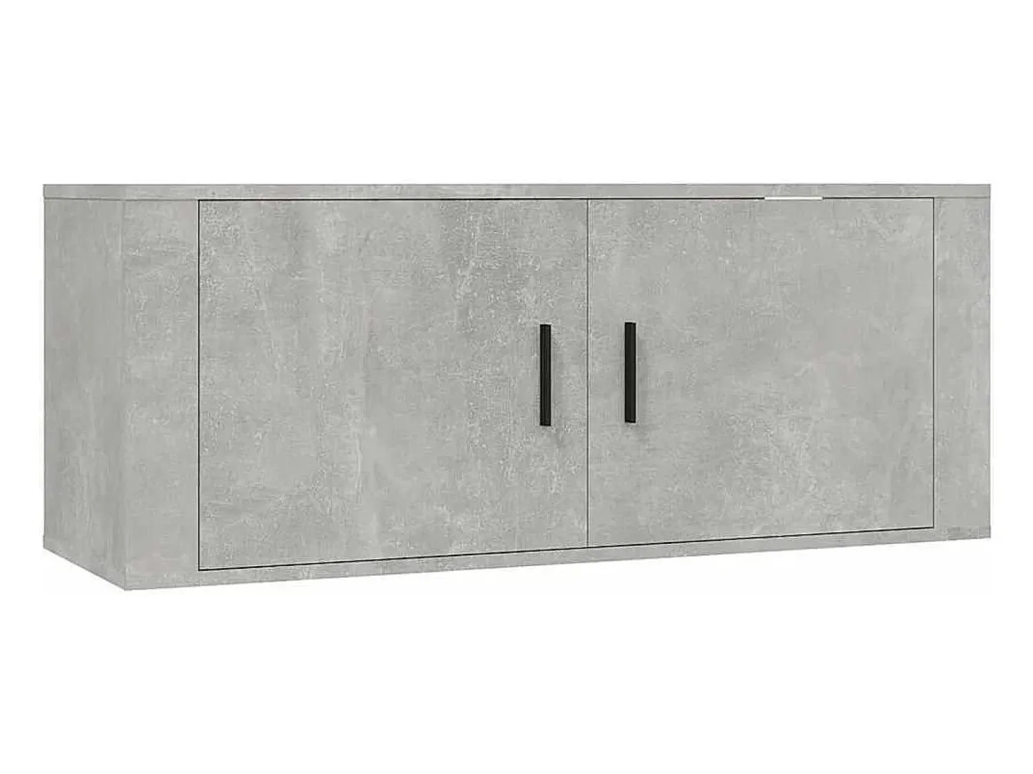 vidaxl Conjunto móveis de TV 8 pcs madeira processada cimento^ Móvel De Tv