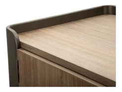 Consola| Consola VKH610, Castanho, 100x42x110 cm, Kendra Home Cinzento
