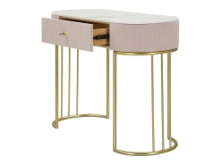 Consola VKH616, Cor-de-rosa, 100x40x75 cm, Kendra Home Rosa claro