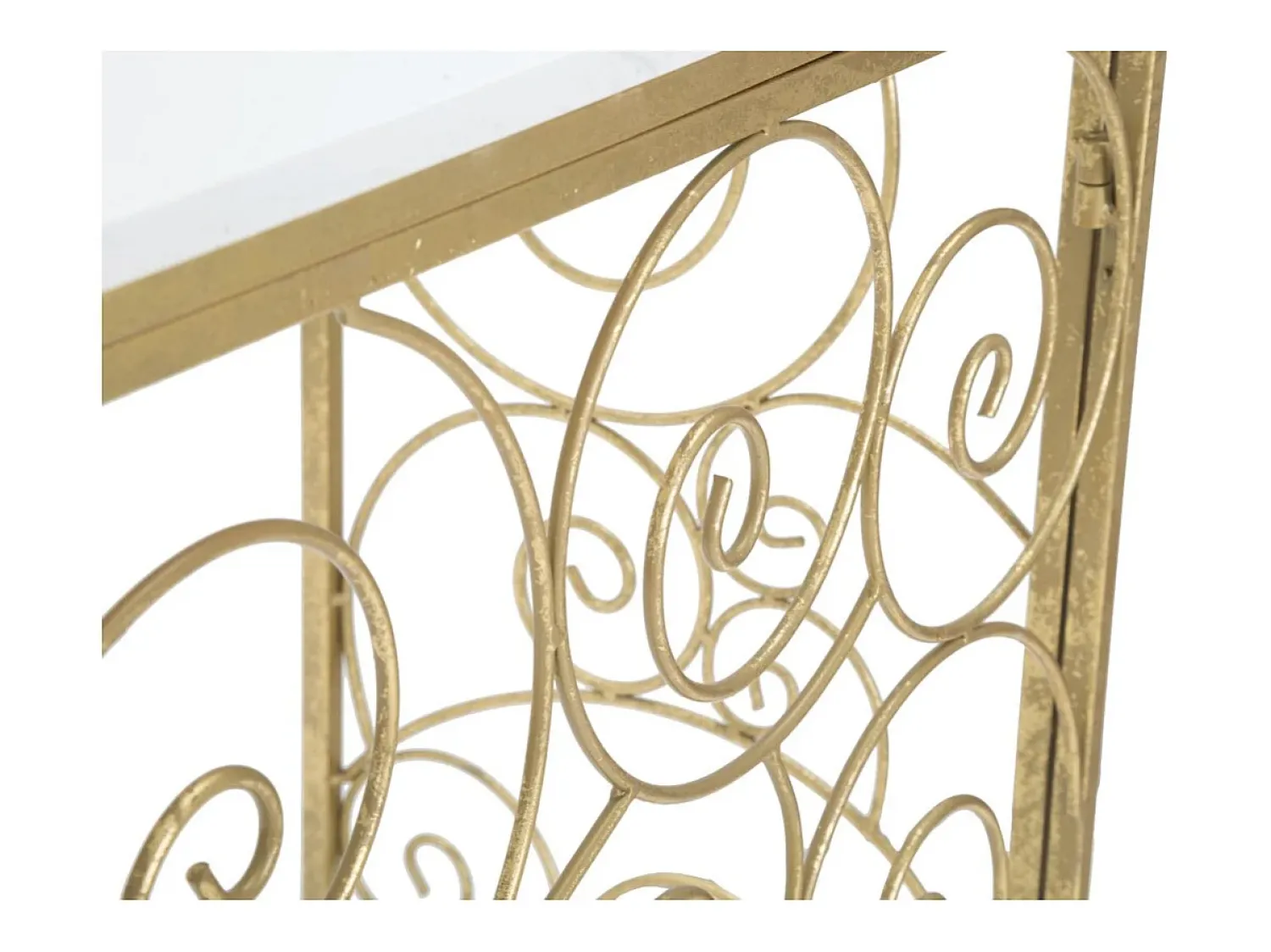 Consola VKH617, Ouro, 140x36x82 cm, Kendra Home Dourado