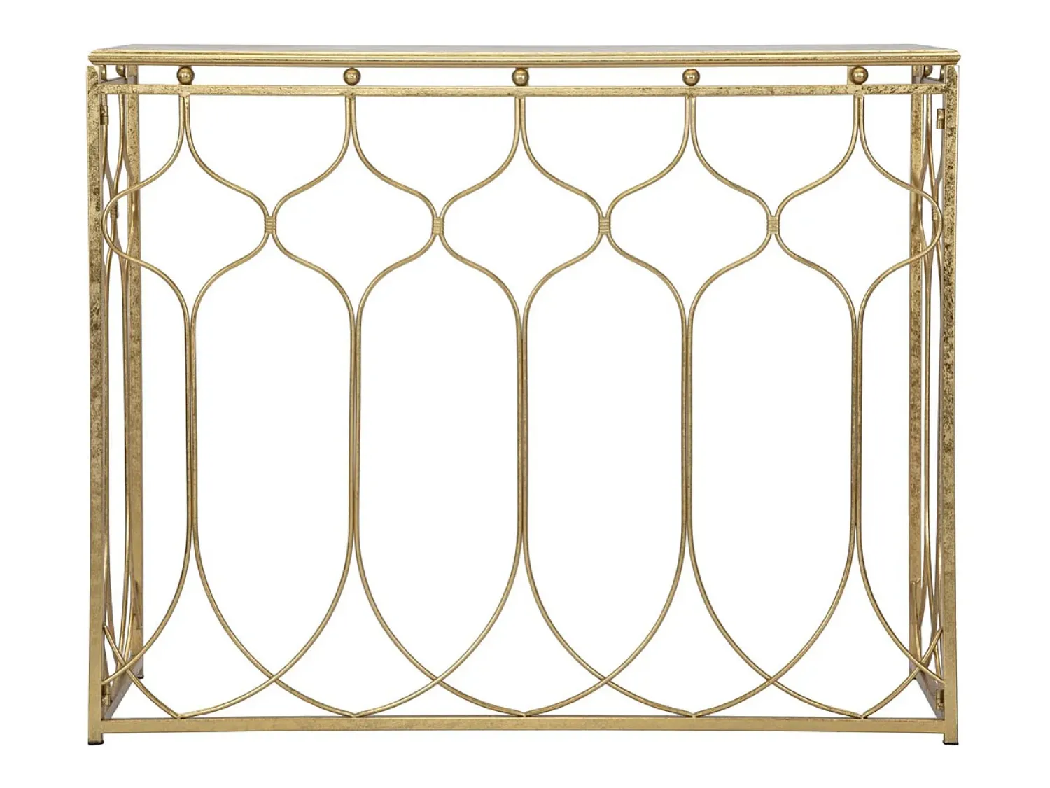 Consola VKH613, Ouro, 96,5x41x78 cm, Kendra Home^ Consola