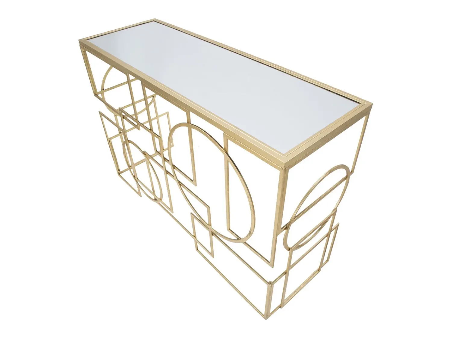 Consola VKH625, Ouro, 120x41x81 cm, Kendra Home^ Consola