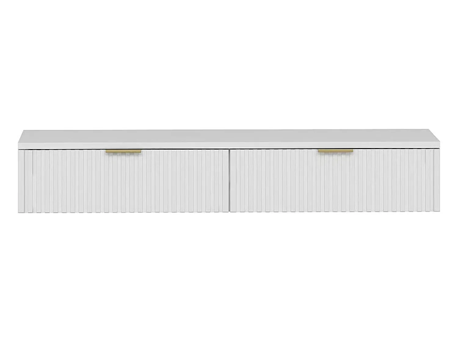 New Vente-unique Console suspenso com 2 gavetas - - FRALYN de Pascal Morabito Branco