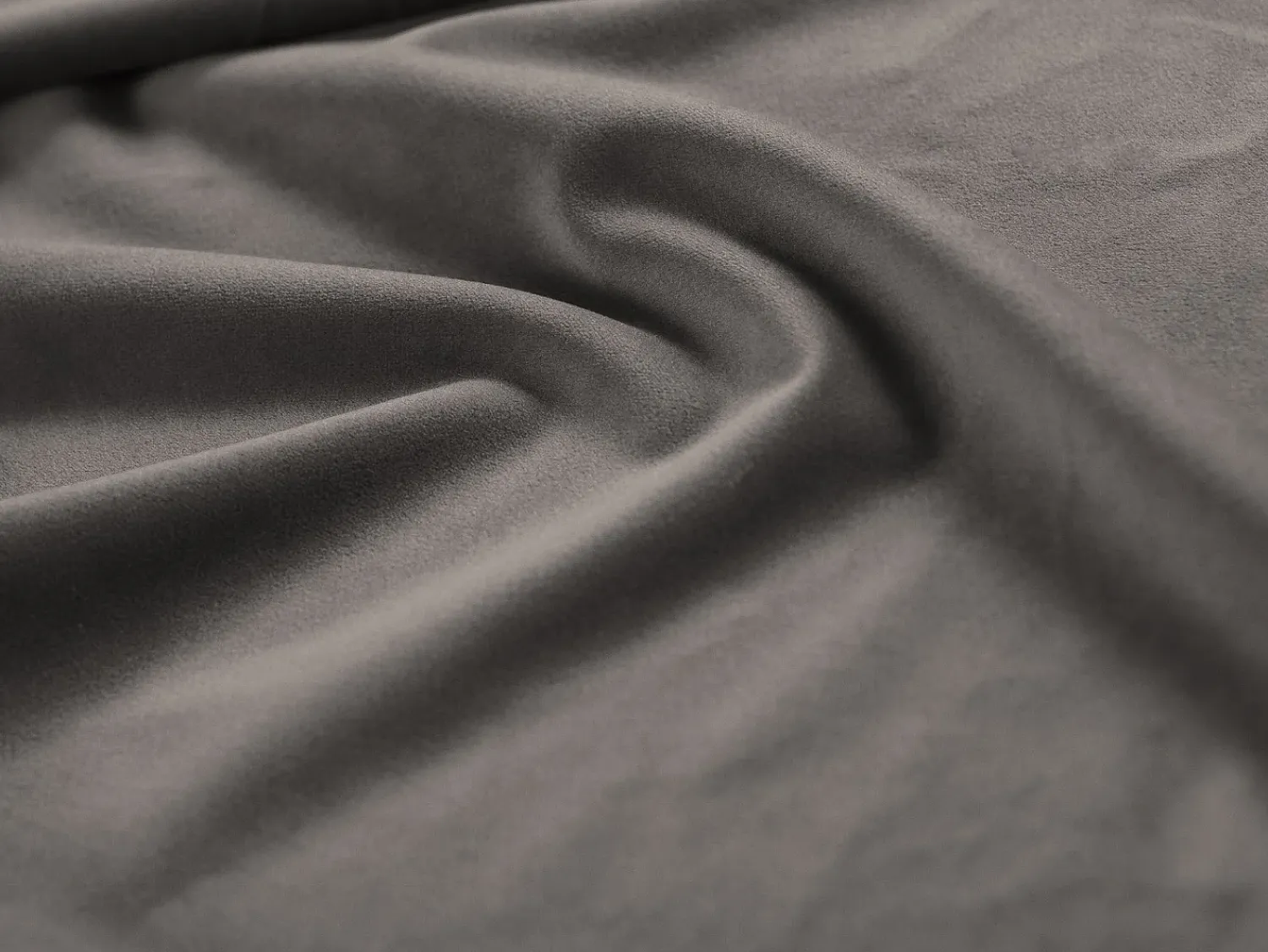 Poltrona*Cosmopolitan Design - Poltrona "Bali" em veludo cinza claro - 87x92x75cm Cinzento claro
