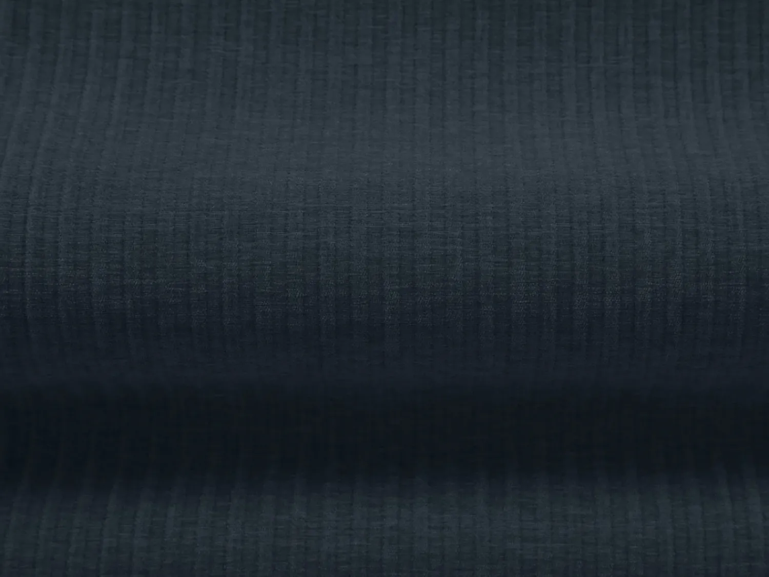 Poltrona|Cosmopolitan Design - Poltrona "Arendal" em tecido chenille com efeito canelado azul marinho - 124x102x70cm Azul esverdeado