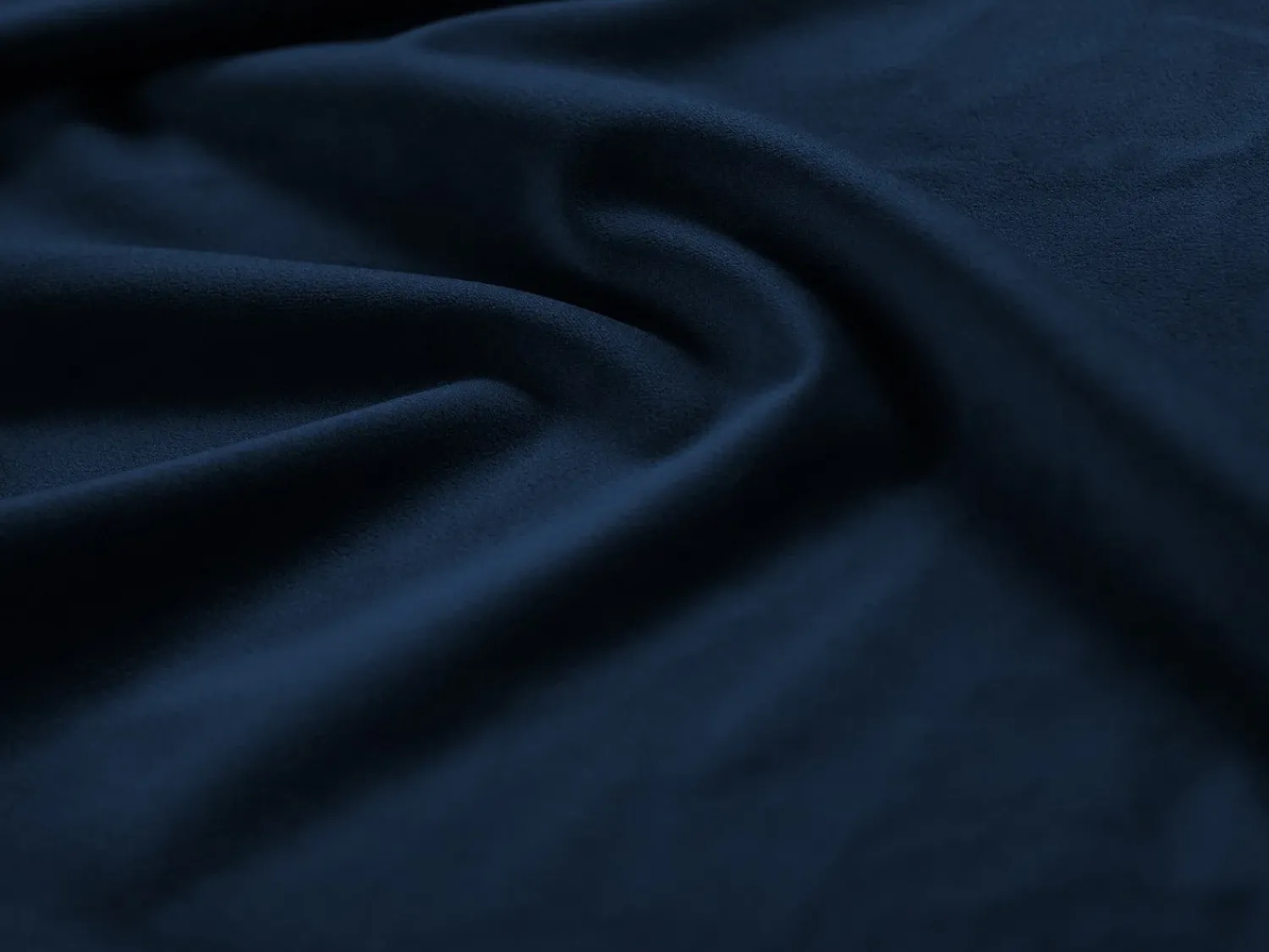 Clearance Cosmopolitan Design - Sofá "Bali" 3 lugares em veludo azul real - 177x92x75cm Azul escuro