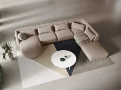 Sofá|Cosmopolitan Design - Sofá de canto direito panorâmico 