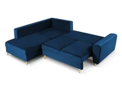 Clearance Cosmopolitan Design - Sofá convertível de canto esquerdo com caixa de arrumação 
