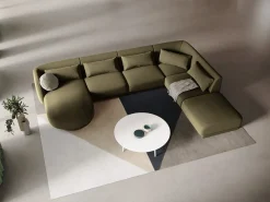 Sale Cosmopolitan Design - Sofá de canto direito panorâmico