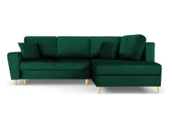Sofá*Cosmopolitan Design - Sofá convertível de canto direito com caixa de arrumação 